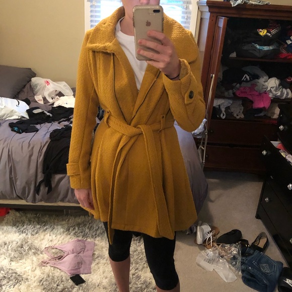 a.n.a Jackets & Blazers - NWT mustard  coat ❤️🧥❤️